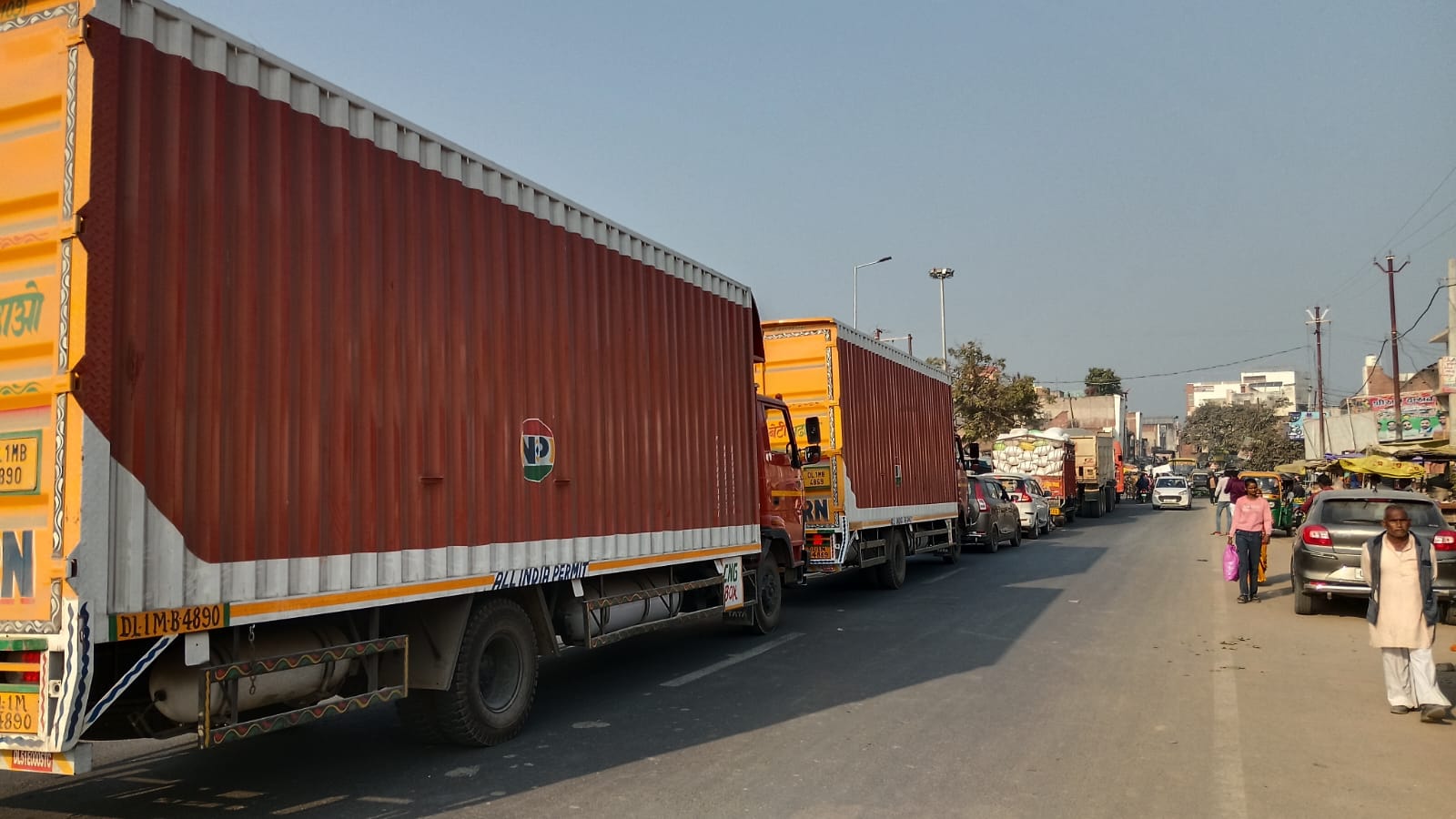 Mainpuri Newes:यादव नगर चौराहे पर अब रोज लगने लगा जाम