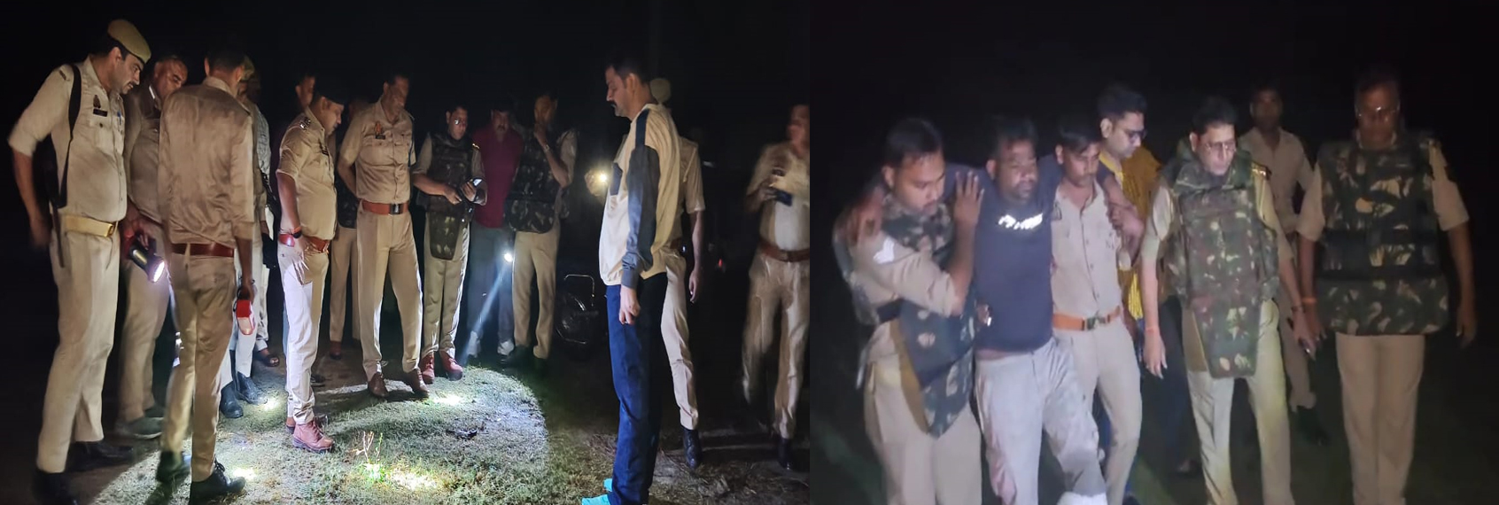 Mainpuri News:बदमाश को पकड़ने गई कुरावली पुलिस पर बदमाश ने की फायरिंग