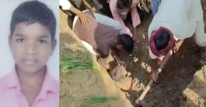 Mainpuri News:मिट्टी में ढ़ाय खिसकी दबकर बालक की मौत जेसीबी से सड़क निर्माण के लिए खोदी जा रहीं थी मिट्टी